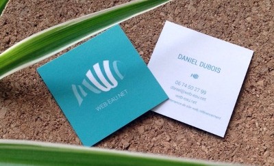 WEB-EAU - Business Card Design